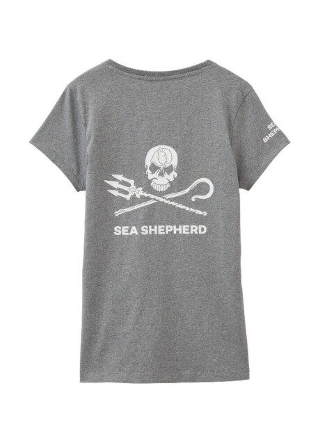 T-Shirt Jolly Roger (grau)