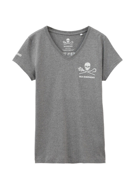 T-Shirt Jolly Roger (grau)