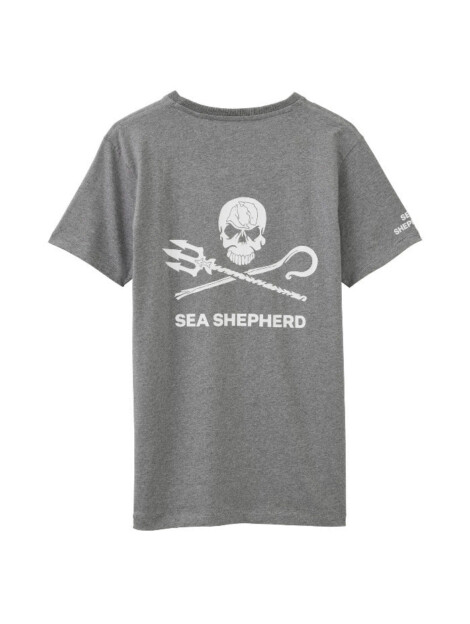 T-Shirt Jolly Roger (grau)