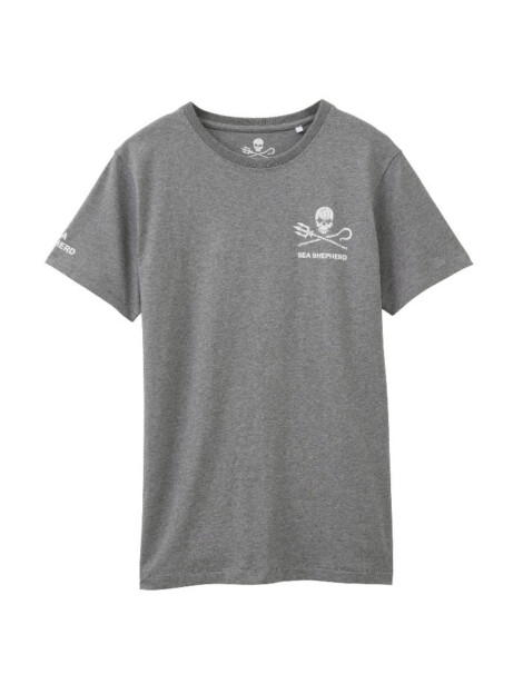 T-Shirt Jolly Roger (grau)