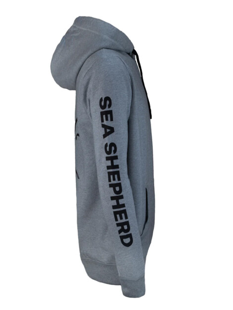 Unisex Hoodie Neptune's Navy (grau/schwarz)