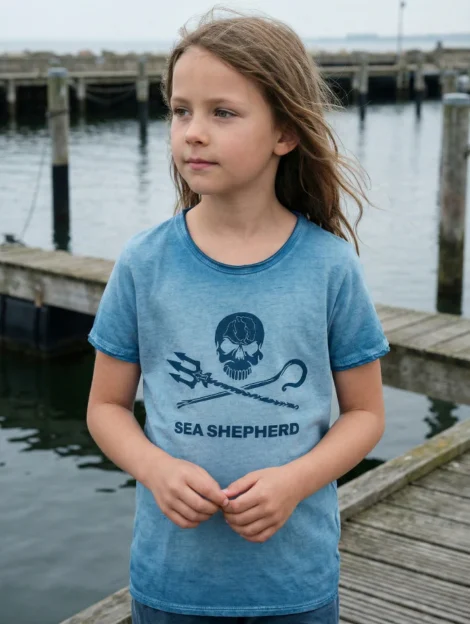 Kinder T-Shirt Antarctica Jolly Roger