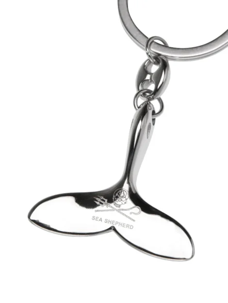 Schlüsselanhänger Walfluke (poliert)