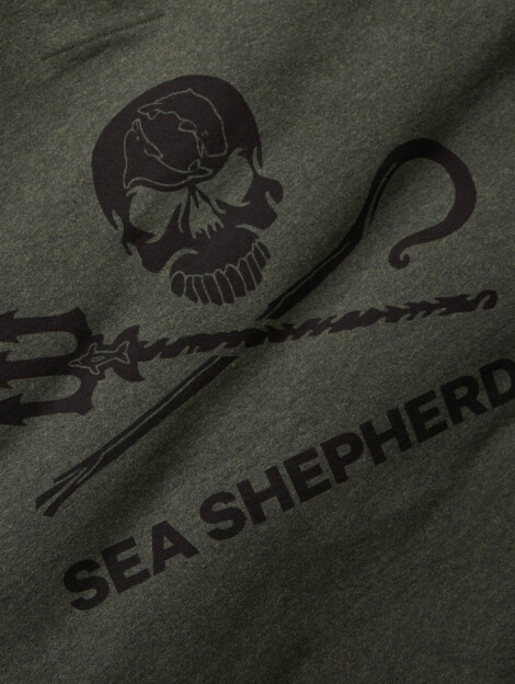 Sweatjacke Jolly Roger (grün)