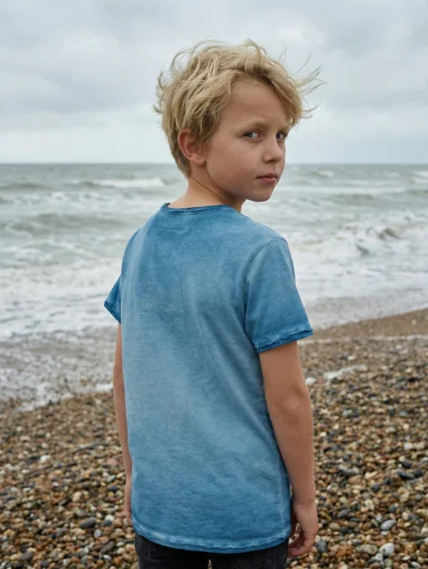 Kinder T-Shirt Antarctica Classic-Logo