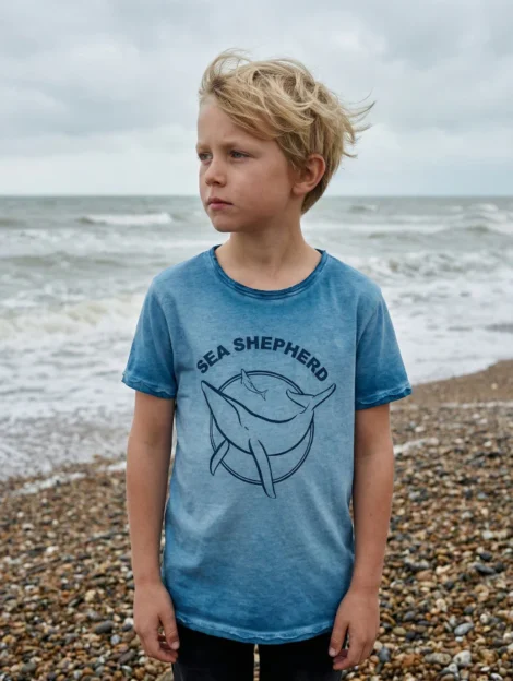 Kinder T-Shirt Antarctica Classic-Logo