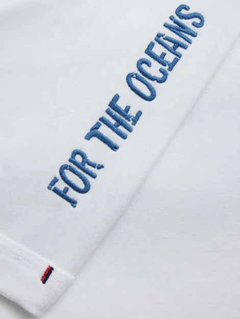 Sweater Activist White & Blue