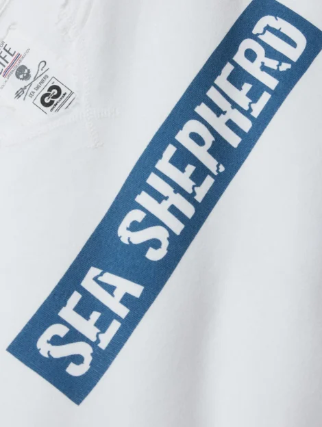 Sweater Activist White & Blue