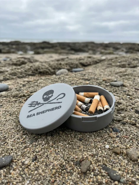 Taschenaschenbecher Jolly Roger