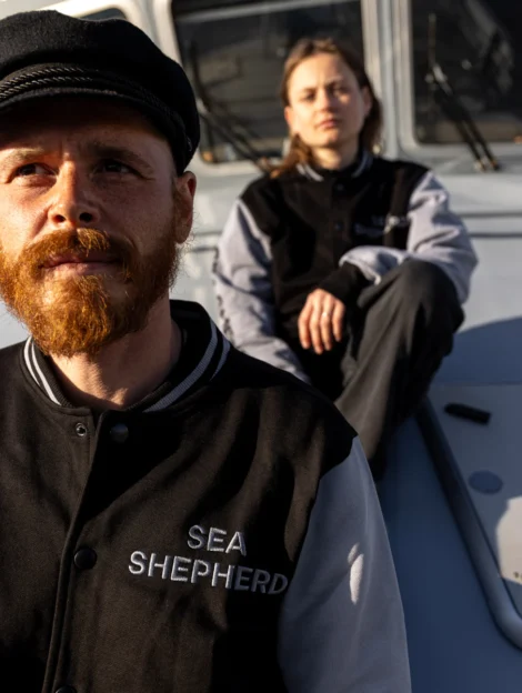 Unisex Collegejacke Classic-Logo