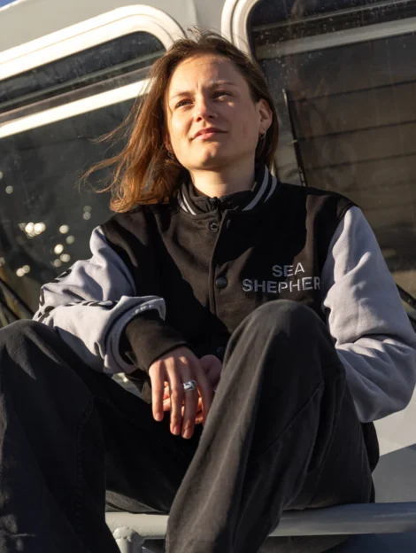 Unisex Collegejacke Classic-Logo