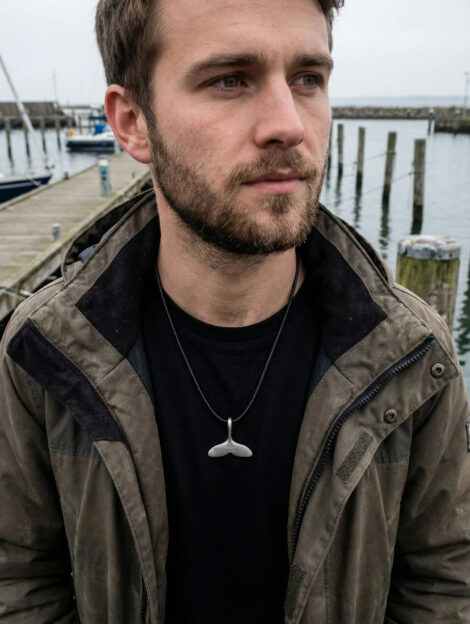 Anhänger Walfluke (matt)